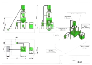Вакуумная система регенерации абразива MB-REC